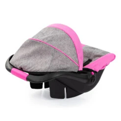 No Brand Deluxe Autostoel Met Zonnescherm - Roze -Poppen Speelgoed Winkel 1992154 5337bd5f