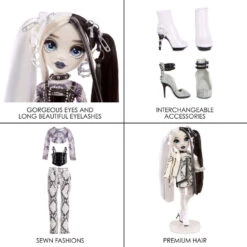 Rainbow High Shadow High Pop Heather Grayson -Poppen Speelgoed Winkel 1992733 a604619a