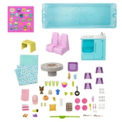 Barbie Droomcamper Met Zwembad En Accessoires -Poppen Speelgoed Winkel 1992787 85b9c1ab