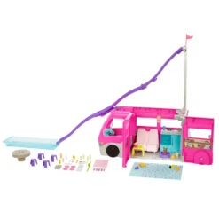 Barbie Droomcamper Met Zwembad En Accessoires -Poppen Speelgoed Winkel 1992787 88644db3