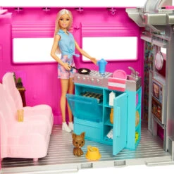 Barbie Droomcamper Met Zwembad En Accessoires -Poppen Speelgoed Winkel 1992787 8dbe14d0