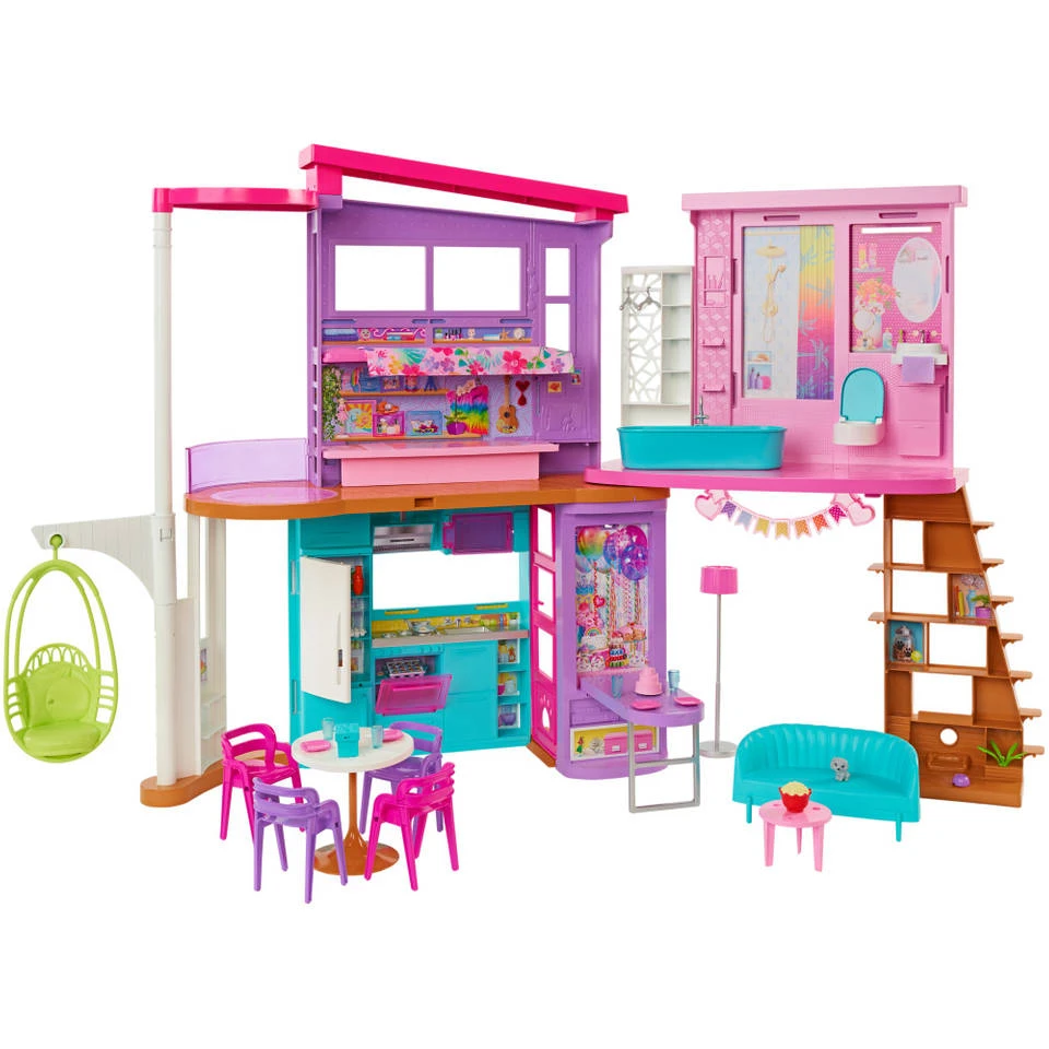 Barbie Vakantie Poppenhuis 3 Barbie Vakantie Poppenhuis
