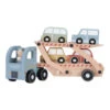 Little Dutch Houten Truck Met Oplegger + 4 Auto's -Poppen Speelgoed Winkel 1992897 cdacef82