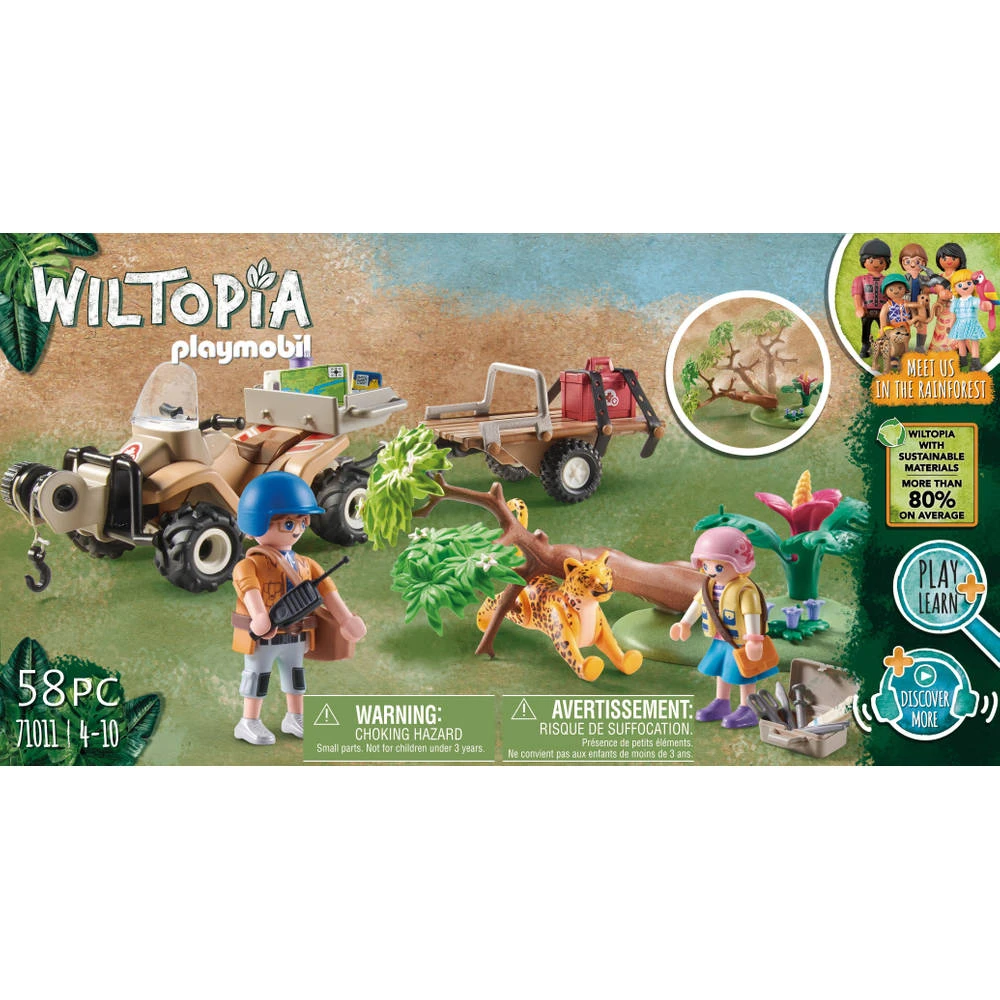 PLAYMOBIL Wiltopia Dierenreddingssquad 71011 8 PLAYMOBIL Wiltopia Dierenreddingssquad 71011 - Afbeelding 6