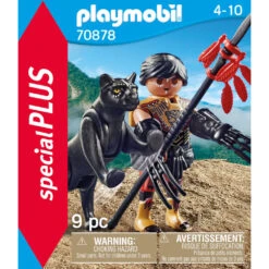 PLAYMOBIL Special Plus Krijger Met Panter 70878 -Poppen Speelgoed Winkel 1993419 4613c50d
