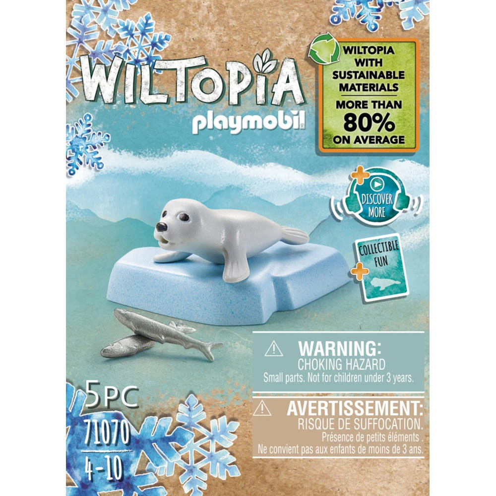 PLAYMOBIL Wiltopia Baby Zeehond 71070 5 PLAYMOBIL Wiltopia Baby Zeehond 71070 - Afbeelding 3