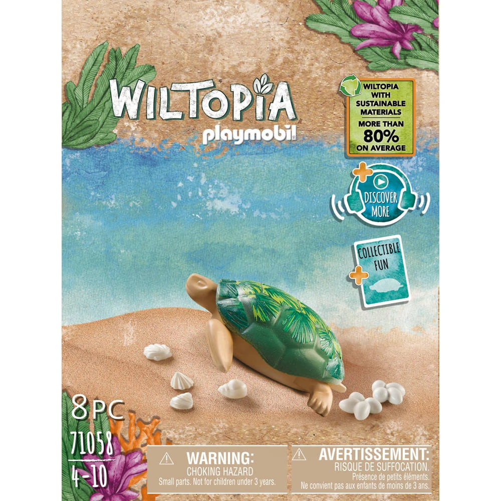 PLAYMOBIL Wiltopia Reuzenschildpad 71058 6 PLAYMOBIL Wiltopia Reuzenschildpad 71058 - Afbeelding 4
