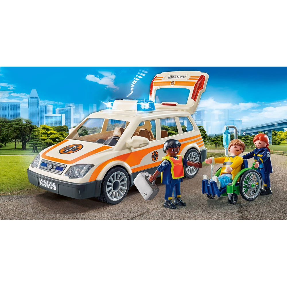 PLAYMOBIL City Life Ambulance 71037 6 PLAYMOBIL City Life Ambulance 71037 - Afbeelding 4