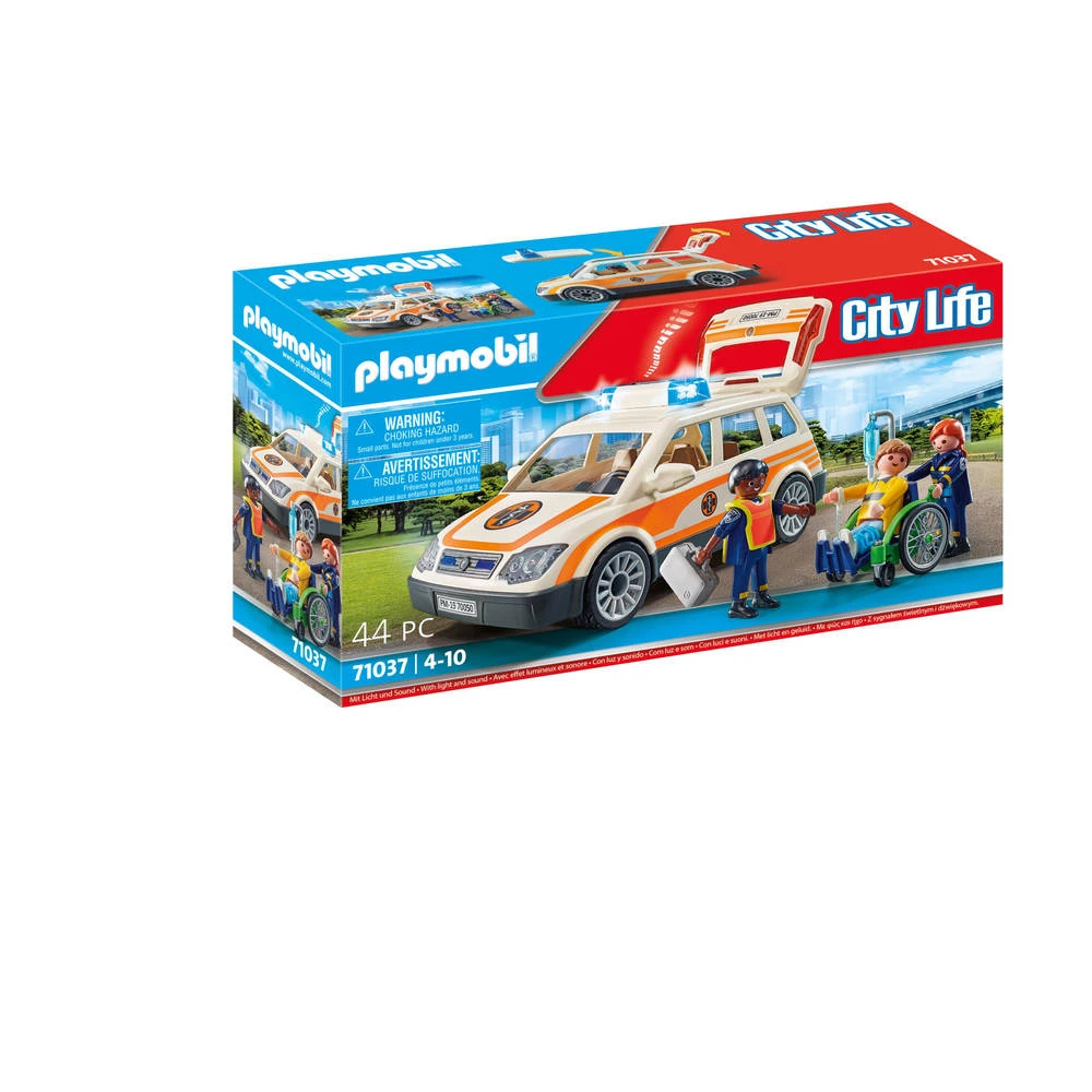 PLAYMOBIL City Life Ambulance 71037 3 PLAYMOBIL City Life Ambulance 71037
