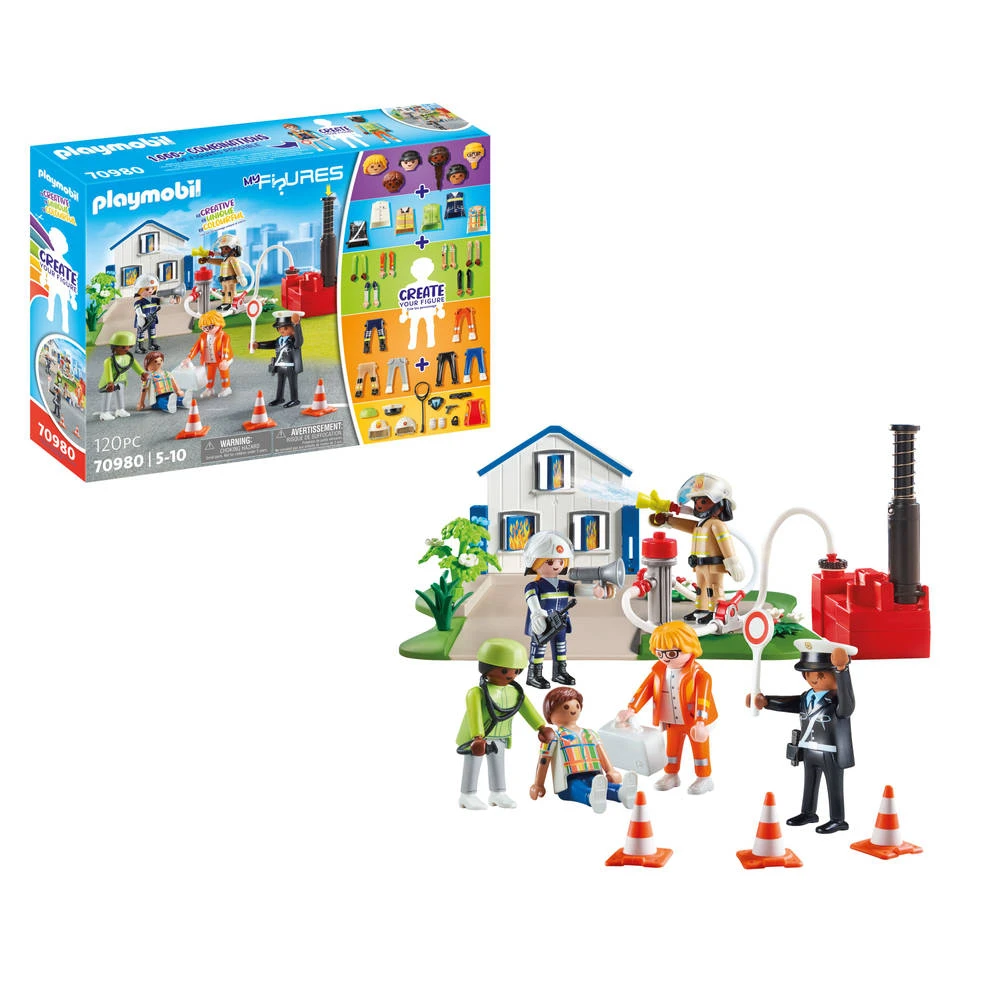 PLAYMOBIL My Figures: Reddingsmissie 70980 3 PLAYMOBIL My Figures: Reddingsmissie 70980