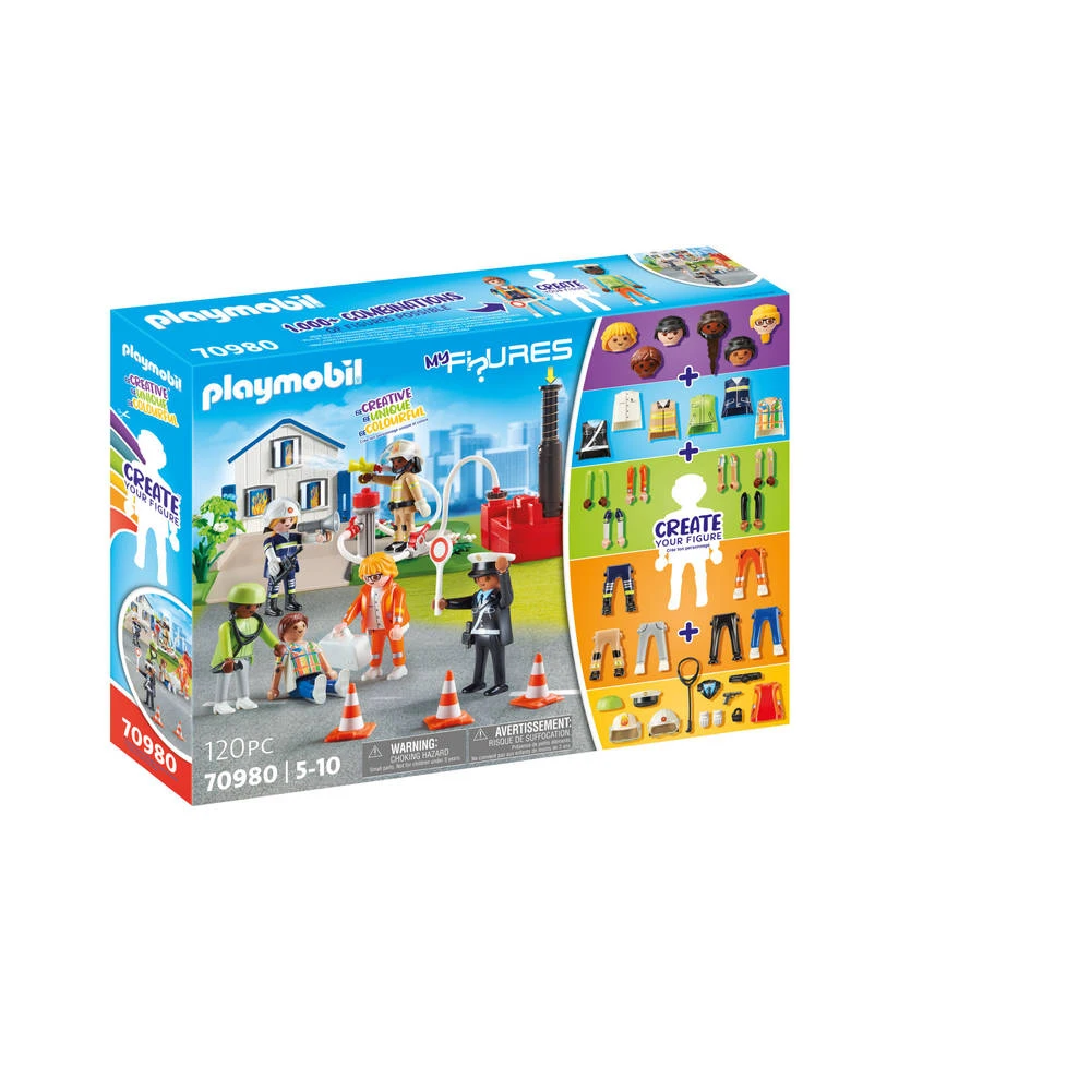 PLAYMOBIL My Figures: Reddingsmissie 70980 5 PLAYMOBIL My Figures: Reddingsmissie 70980 - Afbeelding 3