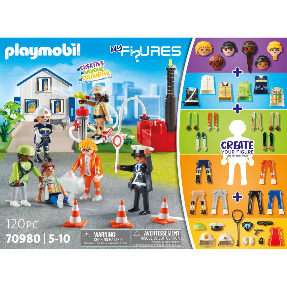PLAYMOBIL My Figures: Reddingsmissie 70980 7 PLAYMOBIL My Figures: Reddingsmissie 70980 - Afbeelding 5