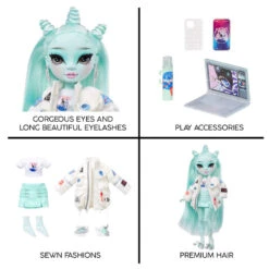 Rainbow High Shadow High Pop Zooey Electra -Poppen Speelgoed Winkel 1994721 f03ce30f