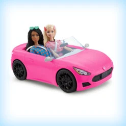 Barbie Cabriolet - Roze -Poppen Speelgoed Winkel 1994983 ee62effc
