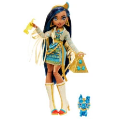 MATTEL Monster High Cleo De Nile Pop Met Huisdier En Accessoires -Poppen Speelgoed Winkel 1995016 3bda51db