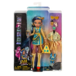 MATTEL Monster High Cleo De Nile Pop Met Huisdier En Accessoires -Poppen Speelgoed Winkel 1995016 a4b3eb8d