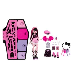 MATTEL Monster High Skulltimate Secrets Draculaura Pop -Poppen Speelgoed Winkel 1995018 67ea23d0