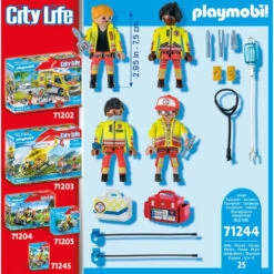PLAYMOBIL City Life Reddingsteam 71244 -Poppen Speelgoed Winkel 1995215 495ebebd