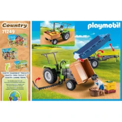 PLAYMOBIL Country Trekker Met Aanhanger 71249 11 PLAYMOBIL Country Trekker Met Aanhanger 71249 -Poppen Speelgoed Winkel 1995226 29620a10