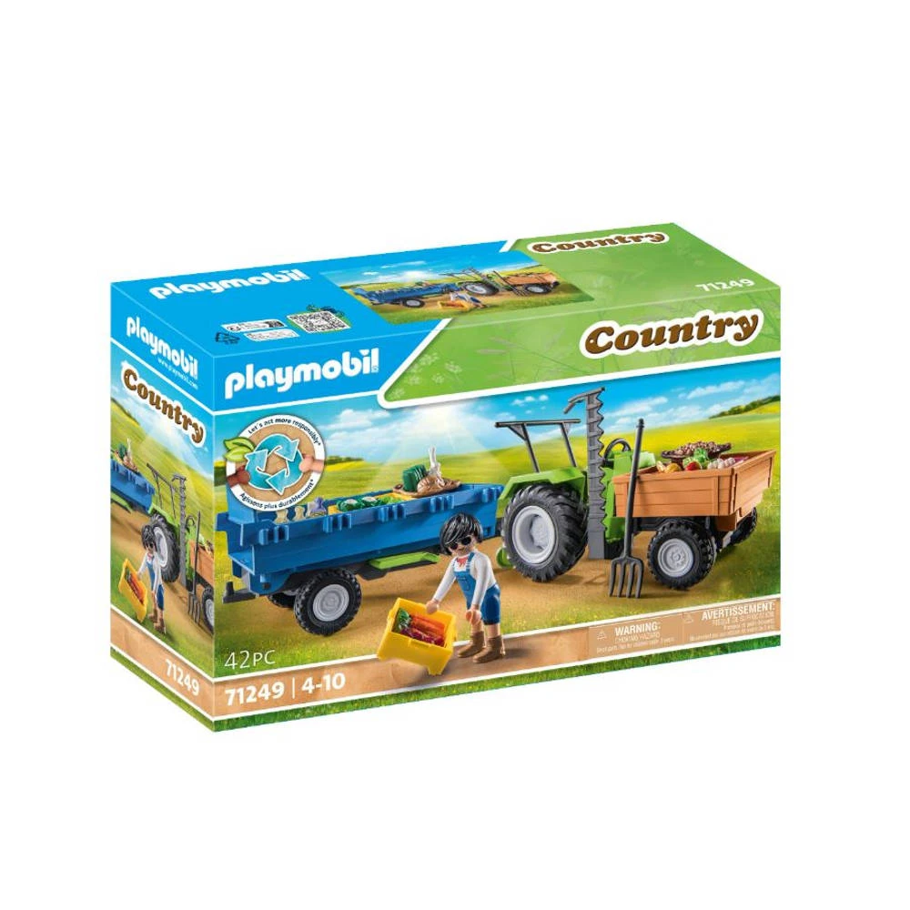 PLAYMOBIL Country Trekker Met Aanhanger 71249 8 PLAYMOBIL Country Trekker Met Aanhanger 71249 - Afbeelding 6
