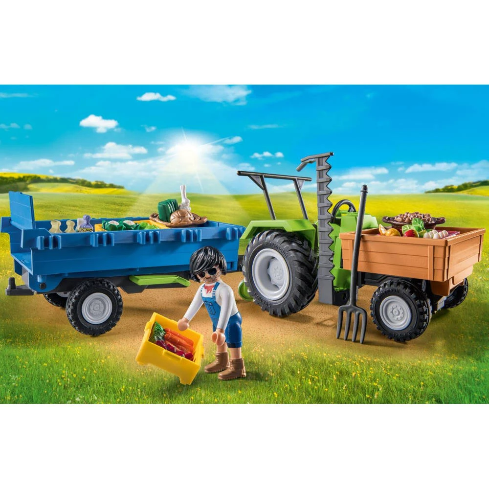PLAYMOBIL Country Trekker Met Aanhanger 71249 7 PLAYMOBIL Country Trekker Met Aanhanger 71249 - Afbeelding 5