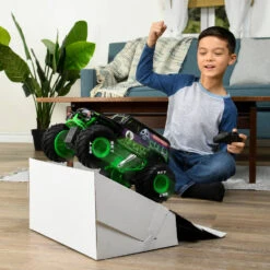 No Brand Monster Jam Op Afstand Bestuurbare Monstertruck Grave Digger - 1:15 -Poppen Speelgoed Winkel 1995810 60c9d8a2