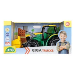 Lena Giga Trucks Trekker Met Voorlader -Poppen Speelgoed Winkel 1995834 36a6f34e