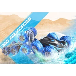 No Brand Exost 360 Op Afstandbestuurbare AquaCross Amfibie Stuntauto - 1:18 -Poppen Speelgoed Winkel 1996262 c0694d73