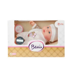 No Brand Baby Beau Pop Met Muts - 23 Cm -Poppen Speelgoed Winkel 1996400 0339f2c8