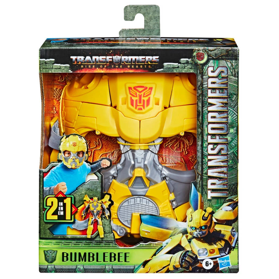 Hasbro Transformers Rise Of The Beasts 2-in-1 Bumblebee Masker 5 Hasbro Transformers Rise Of The Beasts 2-in-1 Bumblebee Masker - Afbeelding 3
