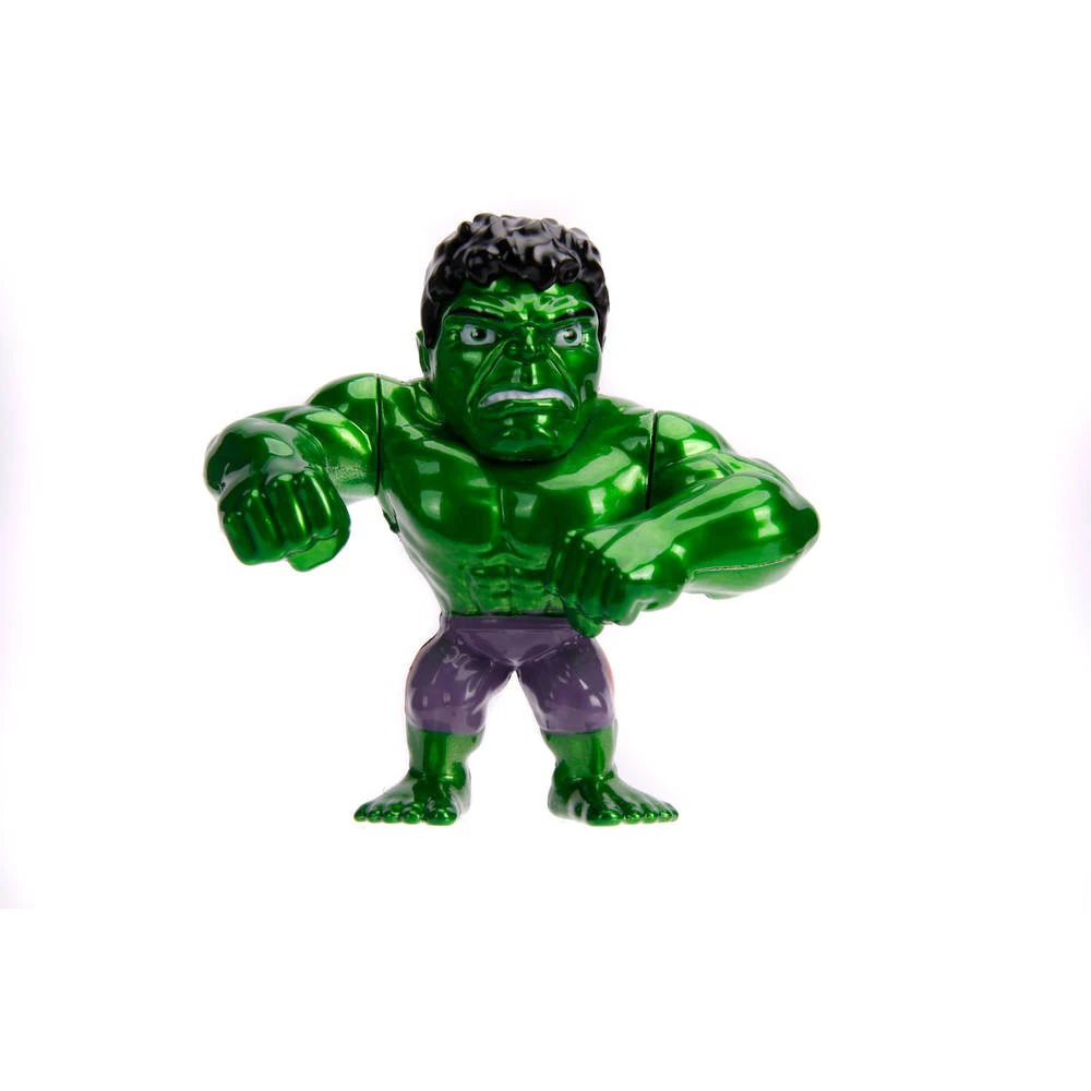 No Brand Jada Marvel Hulk Figuur - 10 Cm 4 No Brand Jada Marvel Hulk Figuur - 10 Cm - Afbeelding 2