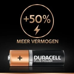 Duracell Plus Power AA Alkaline Batterijen - 4 Stuks -Poppen Speelgoed Winkel EB 1112848B